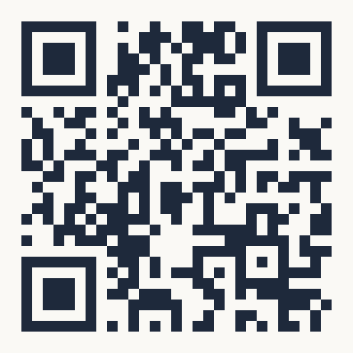 QR code that opens the course Canvas page